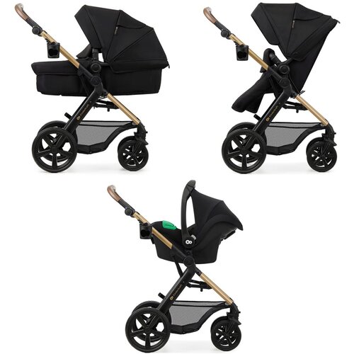 Kinderkraft Voziček 3v1 Moov 2 pure black Slike