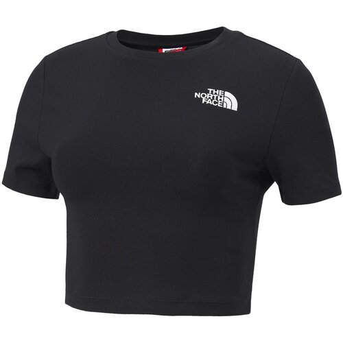 The North Face Majica crna / bijela Slike