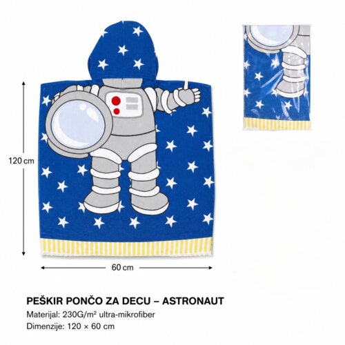 KMT Dečiji pe&scaron;kir ponočo Astronaut Cene
