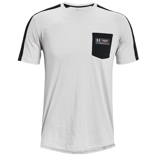 Under Armour Majice s kratkimi rokavi Pocket Bela Slike