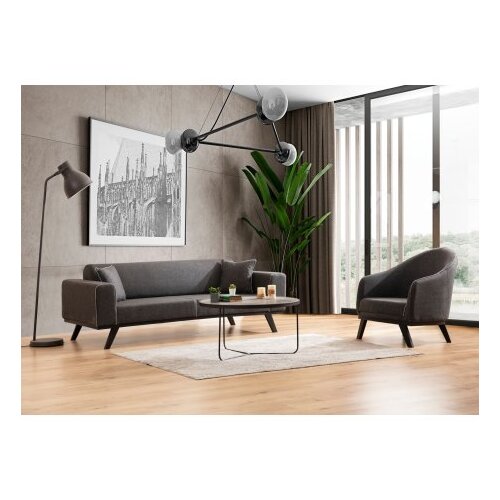 Atelier Del Sofa Fotelja Leon 90x82x75cm Antracit Slike