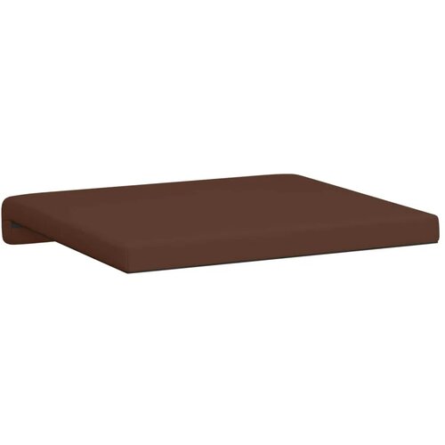  Jastučić za klupu 2 kom. Umjetna koža Smeđa Dubina 35 cm - Smeđa 2 Slike
