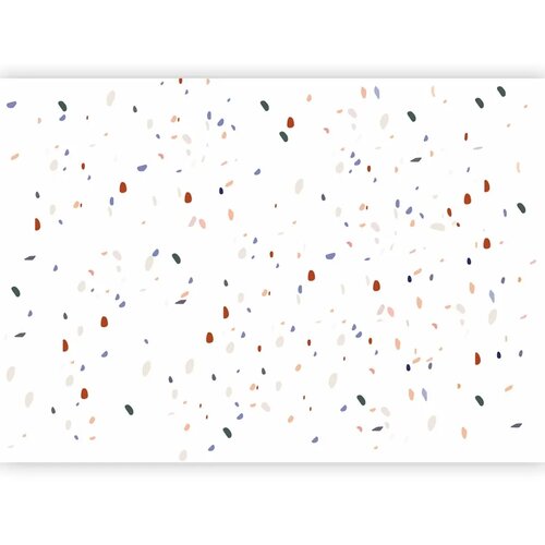  Foto tapeta - Classic Terrazzo on White Background 250x175 Standard Slike