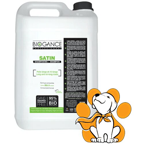 Biogance pro Long Satin Šampon Za Pse, 5L, Za Dugu i Sjajnu Dlaku Cene