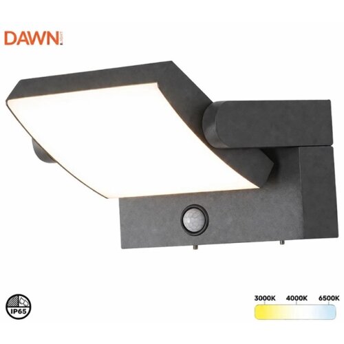 Dawn led svetiljka S007 zidna senzor 20W 3000K IP54 siva Cene