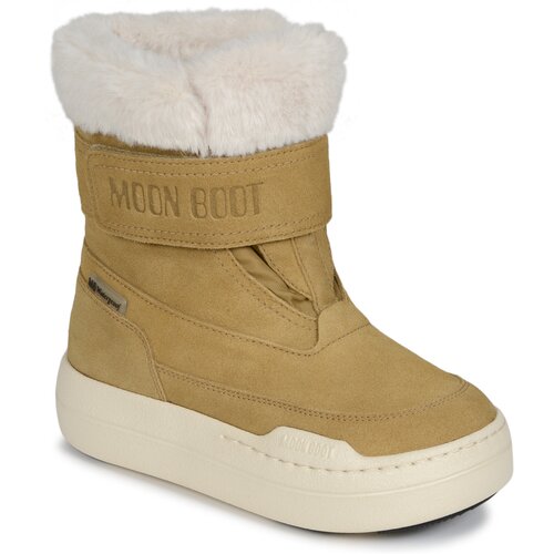 Moon Boot &amp;Scaron;kornji za sneg MB JR PARK STRAP BOOT SUEDE Kostanjeva Slike