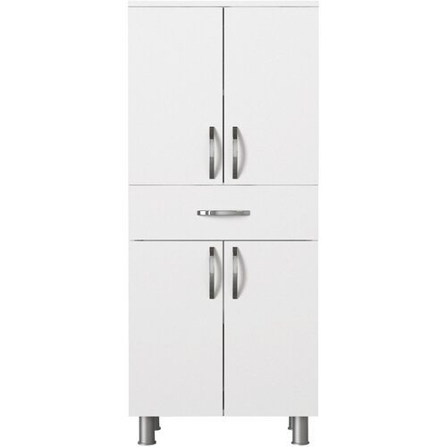 Woody Fashion arizona 4 kapak - white bathroom cabinet Cene