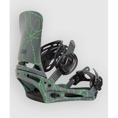 Burton Cartel 2027 Snowboard vezi gray / greenv Slike