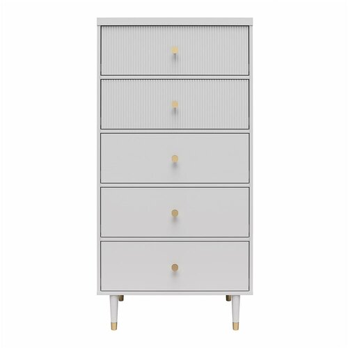 CosmoLiving by Cosmopolitan Svijetlo siva visoka komoda 70x141 cm Elizabeth &amp;ndash; Slike