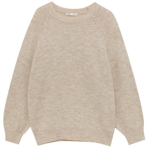 Pull&amp;amp;Bear Pulover progasto bež Slike