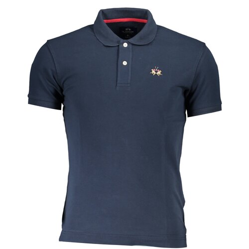 La Martina MEN&amp;amp;#39;S SHORT SLEEVED POLO SHIRT BLUE Slike