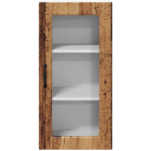  Zidni kuhinjski ormarić Zidne 2 pcs Staro drvo 40 x 31 x 80 cm Slike