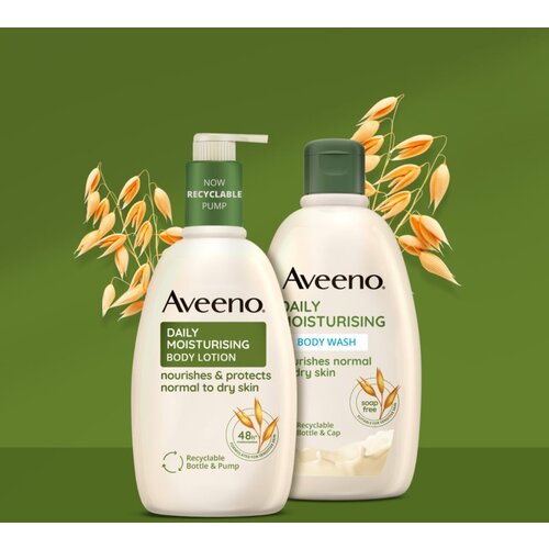 Aveeno Daily Moisturising Body Wash intenzivna hranjiva krema za tu&amp;scaron;iranje 500 ml Slike