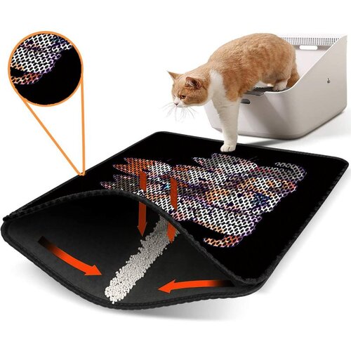 WALLXPERT Nrszn0088 multicolor cat litter mat Cene