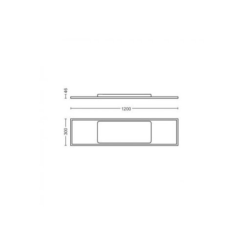 Philips LED panel aurelle rec 39w , 929003099101 ( 18202 ) Slike