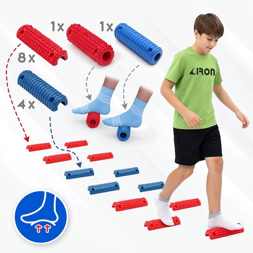 IRON SPORT Prevencija i korekcija ravnih stopala - podr&scaron;ka / Mikro set 8+4+2 elemenata / proizvođač Cene