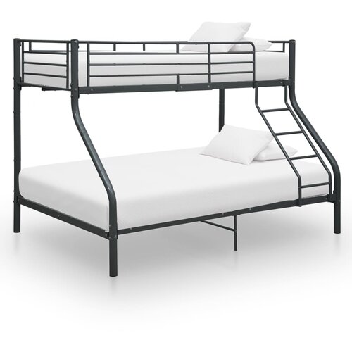  Okvir za krevet na kat crni metalni 140 x 200 / 90 x 200 cm Cene