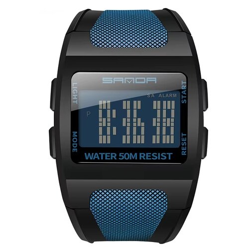 Sanda Digitalni sat AU-41783 - Plavi / Crni Cene