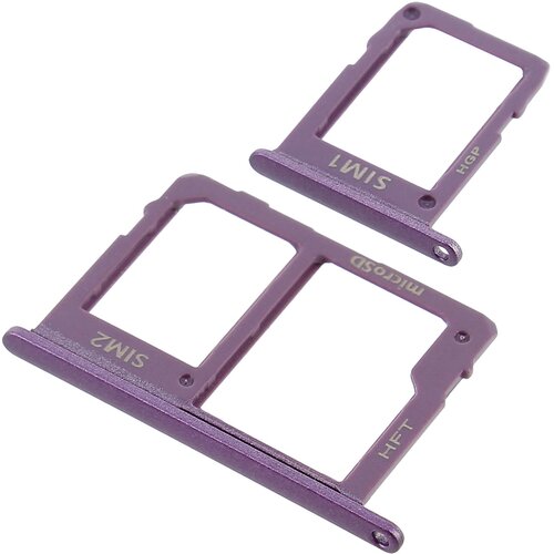 AVIZAR 2x kartica Nano SIM in adapterski pladenj za kartico Micro-SD Nadomestna kartica Nano SIM - vijolicna str. Samsung Galaxy J6, (20886395) Cene