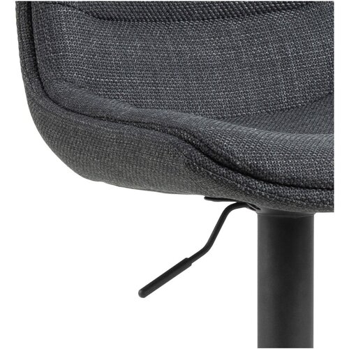 Actona Siva barska stolica podesive visine (visine sjedala 65 cm) Adisa &amp;ndash; Slike