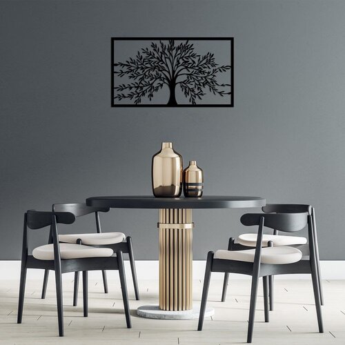 Wallity Zidna dekoracija Monumental Tree, 40 x 70 cm, Crna Cene