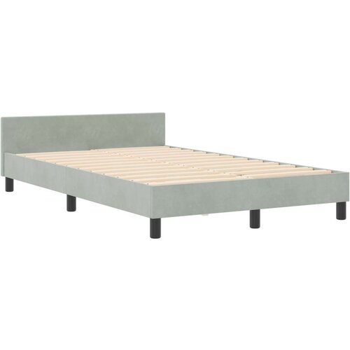 VidaXL Krevetna Okvir Svjetlosiva 120x200 cm Bar&amp;scaron;un Slike