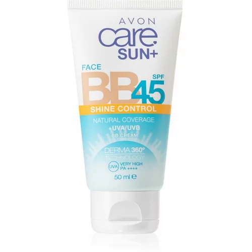 Avon Care Sun + Face BB BB krema za ujednačavanje tena lica nijansa Medium 50 ml