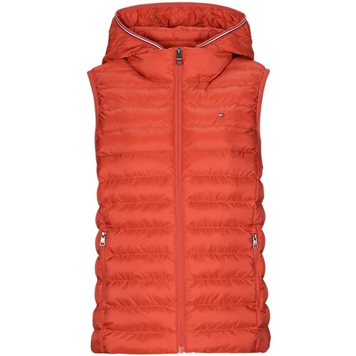 Tommy Hilfiger LW PADDED GLOBAL STRIPE VEST Crvena Slike
