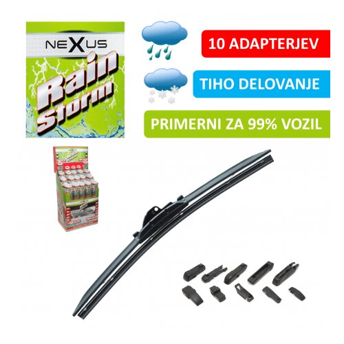 Nexus Univerzalni avto brisalec Rain Storm 19&amp;quot;/48 cm Slike