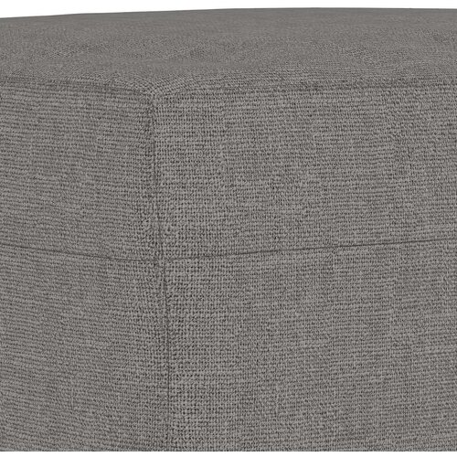  Klupa tamnosiva 100 x 35 x 41 cm od tkanine - Tamno siva 100 x 35 x 41 cm Slike