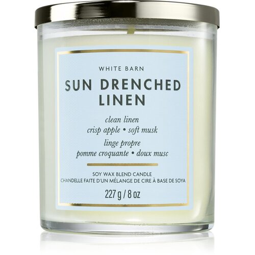 Bath &amp;amp; Body Works Sun Drenched Linen mirisna svijeća 227 g Slike
