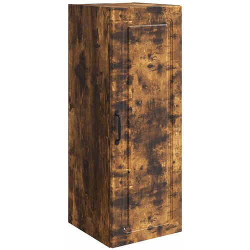 vidaXL Omara za steno Dimljen hrast 33 x 34,5 x 90 cm Inženirski les, (5000246952) Cene