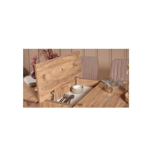 Hanah home trpezarijski set vina 0900 atlantic stone Slike