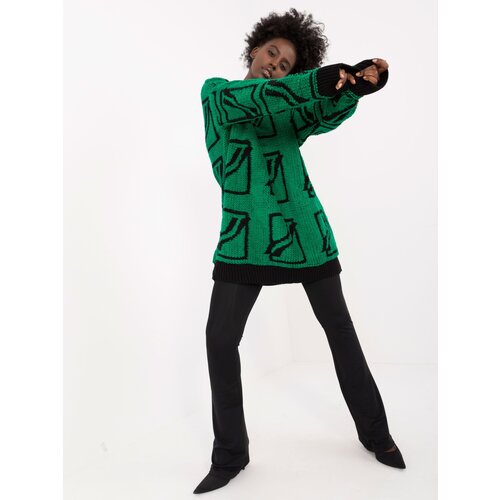 BADU Sweater-BA-SW-0277.02-green Slike
