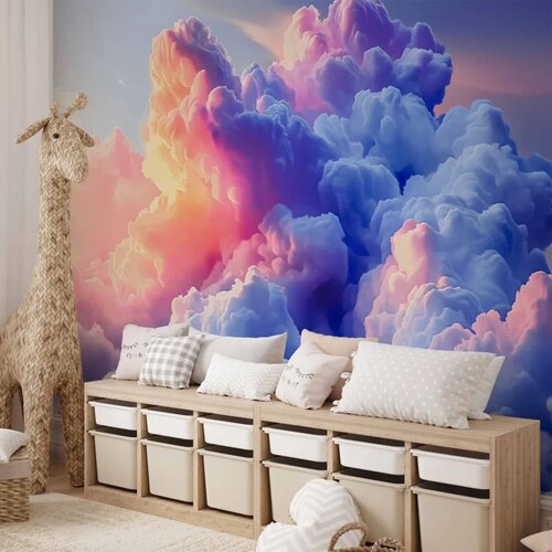  Foto tapeta - Clouds Like Painted: Artistic Brushes of Dawn Painting the Sky 500x350 Slike