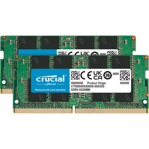 Crucial 32GB Kit (2x16GB) DDR4-3200 DIMM PC4-25600 CL22, 1.2V Cijene