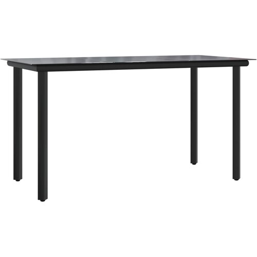  9-dijelni vrtni blagovaonski set od poliratana s jastucima sivi Siva Dužina stola 200 cm Slike