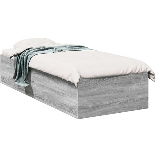  Okvir za krevet boja hrasta 90x200 cm od konstruiranog drva Cijene