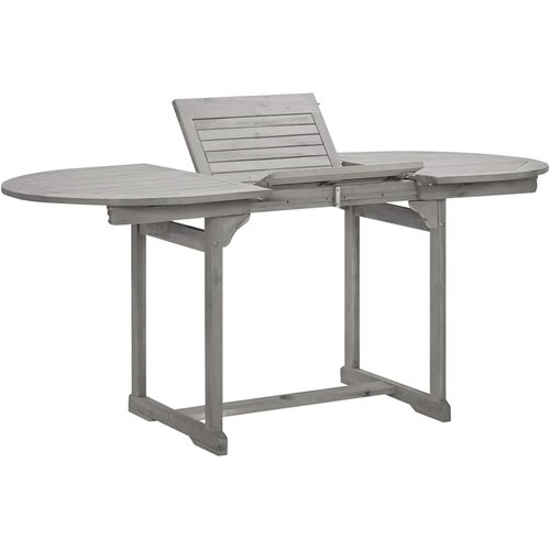  Vrtni blagovaonski stol (120-170) x 80 x 75 cm od drva bagrema Cijene
