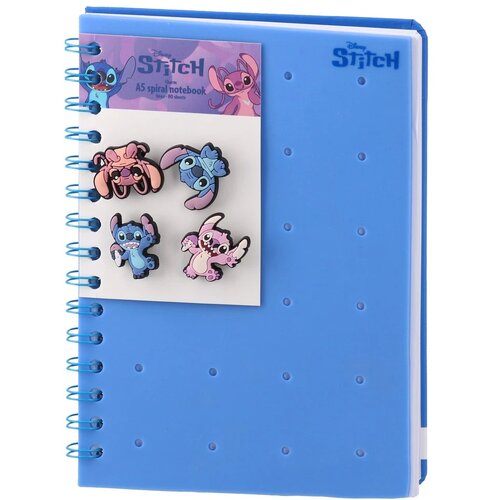Best Buy Charm, sveska sa spiralom, A5, dikto, 80 lista, Stitch Slike