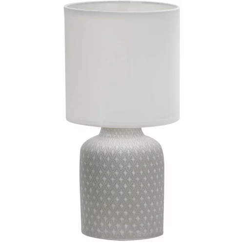 Candellux Lighting Siva stolna lampa s tekstilnim sjenilom (visina 32 cm) Iner –