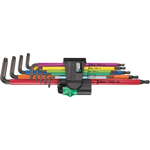 Wera 967/9 TX XL Multicolour 1 angle wrench set Cijene