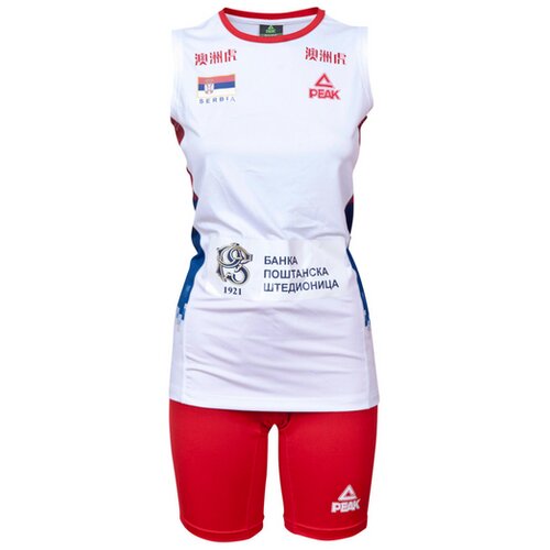 Peak ženski beli odbojka&amp;scaron;ki dres 2018 srbija Slike