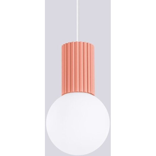 Sollux SL.1754 - visilica na sajli halo 1xG9/8W/230V, prečnik 12 cm, ružičasta Slike