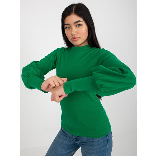 RUE PARIS Blouse-RV-BZ-5223.15-green Cene