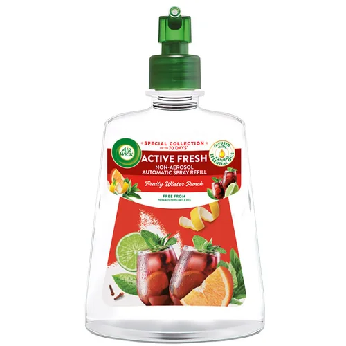 Air Wick Active Fresh Family Winter Punch osvježivač zraka zamjensko punjenje 228 ml