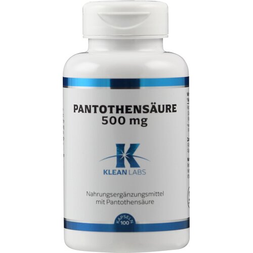  Pantotenska kiselina (B5) 500 mg - 100 kaps. Cijene