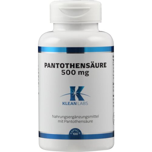  Pantotenska kislina (B5) 500 mg - 100 kaps. Cene