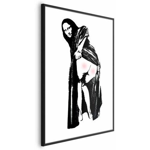  Plakat - Painful Sitting 21x30 Crni okvir Cene