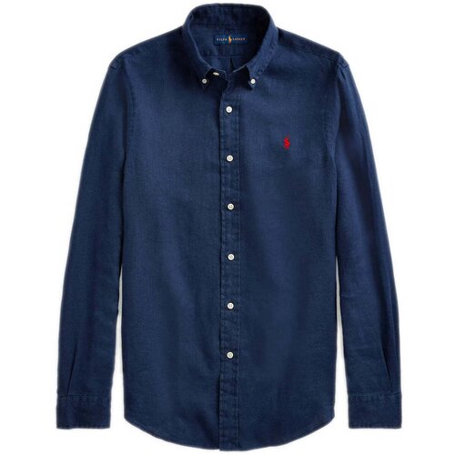 Polo Ralph Lauren Srajce z dolgimi rokavi - Modra Cene